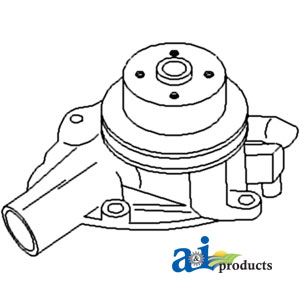 UJD20590   Water Pump---Replaces AR69709